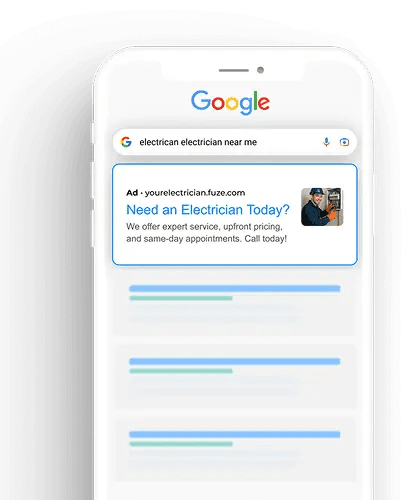 Google Ad Preview Left Phone