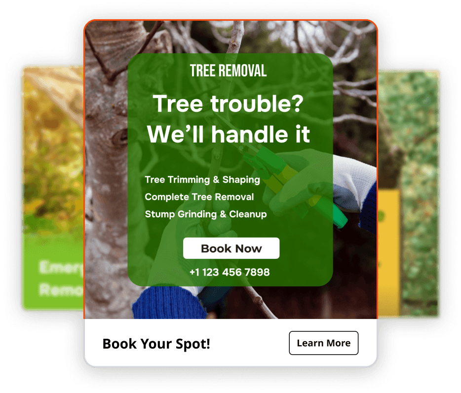 Take ads live instantly.